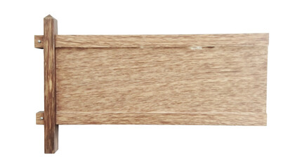 Wooden sign for signage or message