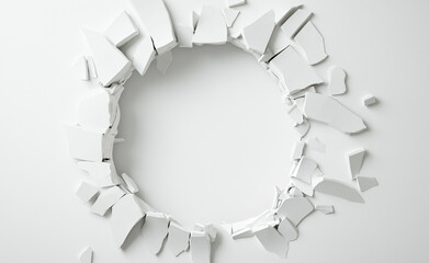 Cracked and peeling white paint texture revealing the surface underneath, emphasizing decay, weathering, and imperfection.