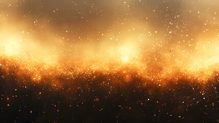 Fototapeta premium black background with gold glitter 