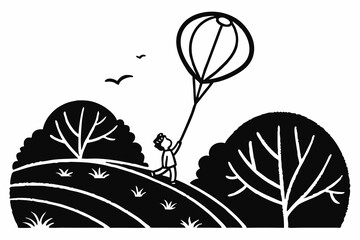 Animal Set of Walrus Icon & Whale Shark Silhouette on White Background  Vector Art Collection