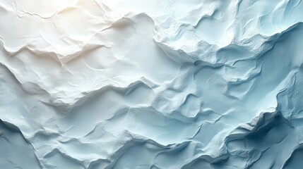 Fototapeta premium A blue and white image of a wave with a white background