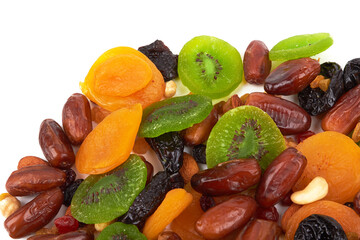 Dry fruits isolated