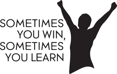 Motivational Quotes About Life icon silhouette vector with white background