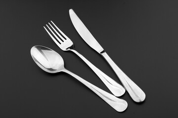 Fork knife and spoon