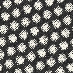 Monochrome Grain Ripple Dot Pattern