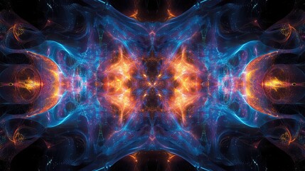 Quantum circuit design with luminous, complex patterns of energy flowing between interconnected nodes