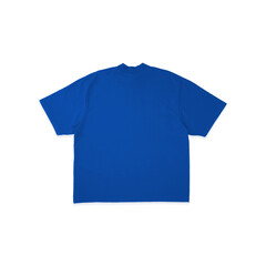 T-shirt Mockup with thick collar front and back