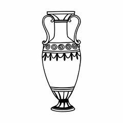 antique greek vase