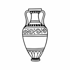 antique greek vase
