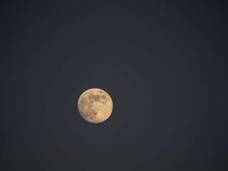 full moon in the night sky © Stefan Zimmer 