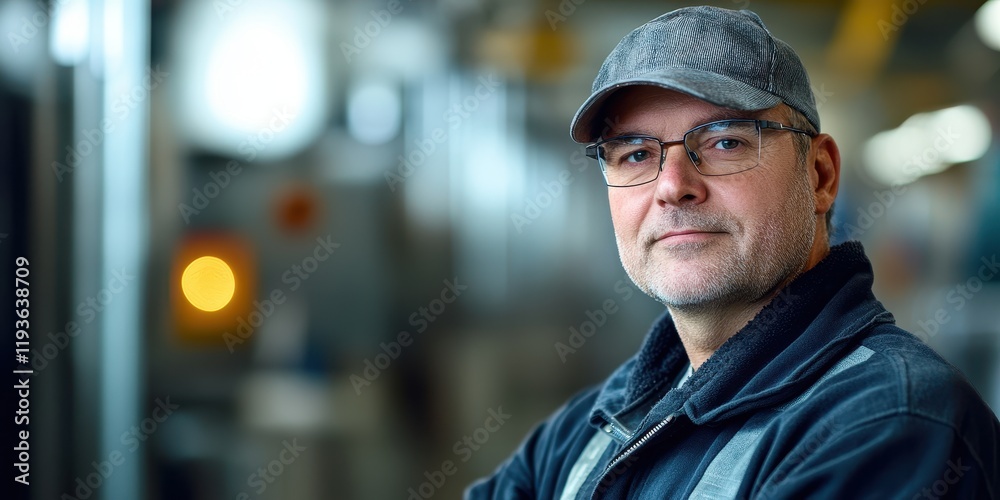 Poster optimizing production processes industrial operations manager's role in team management and workflow