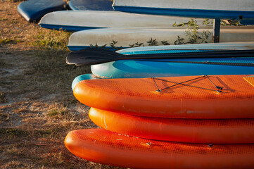 kayak on the beach