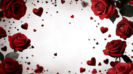 red rose on a black background