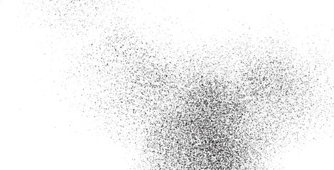 Halftone Textures with fine details. These overlays are vector format images suitable for use as backgrounds, masks, font textures, etc. in your work. Black Grainy Texture Isolated On White Background