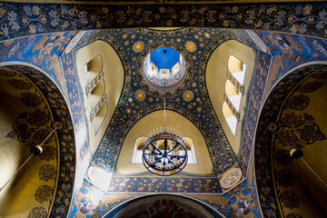Int&eacute;rieur de la Cath&eacute;drale Orhodoxe Saint-Nicolas de Nice