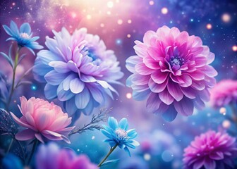 Pastel Flower Macro Photography: Mother's Day Space Theme