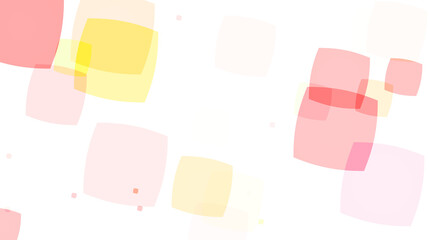 overlapping colored translucent square bokeh shapes on transparent PNG background for creative overlays, festive designs, and digital art projects