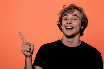 Excitement Personified: Animated Expression of Unbridled Joy