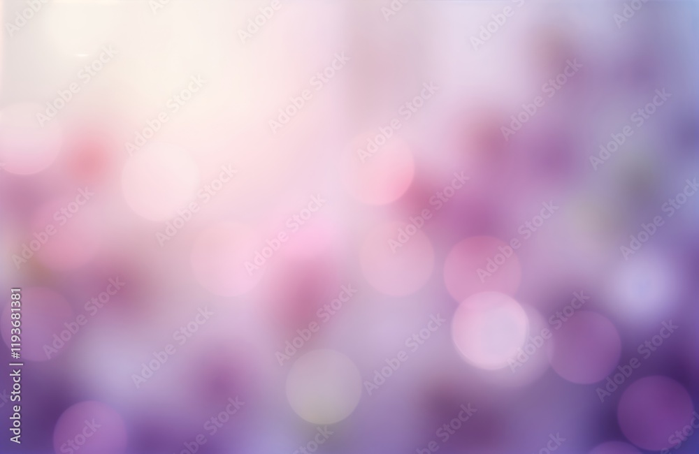 Fototapete abstract background design featuring soft purple, pink hues. blurry gradient effect creates dreamy a