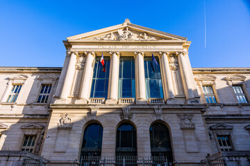 Palais de Justice de Nice en France