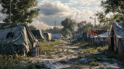 Refugee Crisis Shelter and Displacement