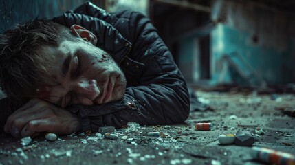 Image portraying the impact of drug addiction