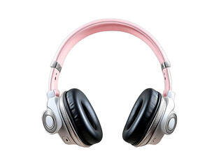 Headphones isolated on a white background in a simple style PNG format