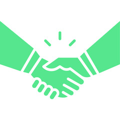Partnership icon single vector illustration