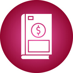 Book Keeping icon single vector illustration