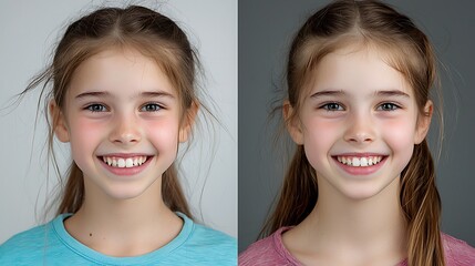 Before and after fixation for huge gap between front teeth or incisors, diastema. Before and after fixation for huge gap between the front teeth or incisors, diastema. before and after