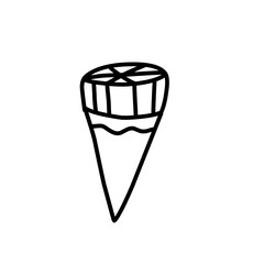 ice cream outline