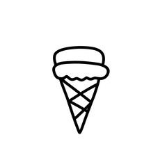 ice cream outline