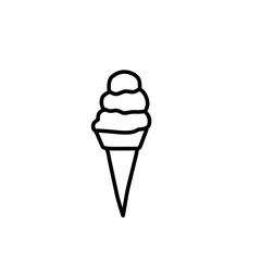 ice cream outline