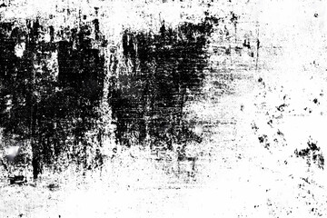 Naklejka premium A black and white halftone pattern with a grunge background design