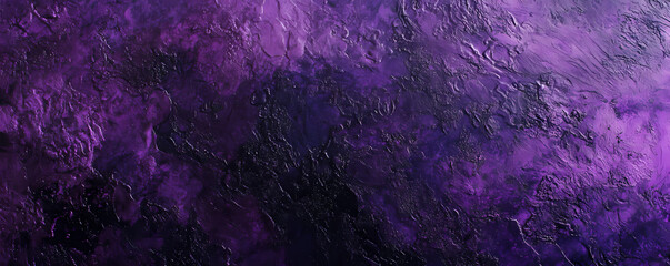 Abstract purple and black gradient background with a grainy texture, providing ample copy space for text