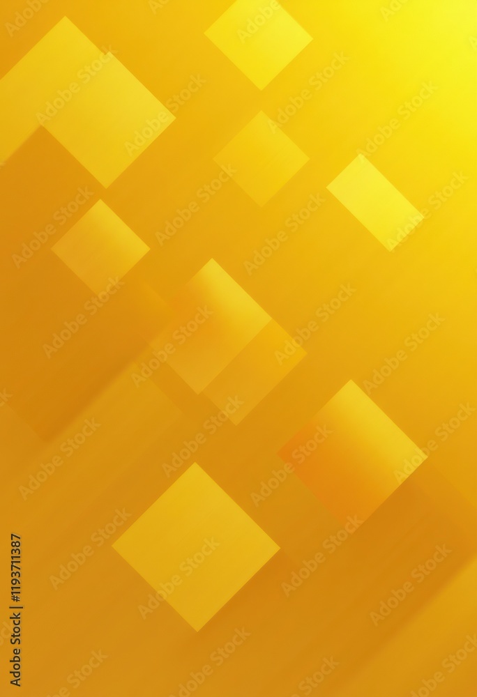 Aufkleber abstract yellow geometric background pattern