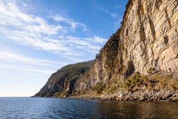 Fototapeta premium cliffs of Maria Island