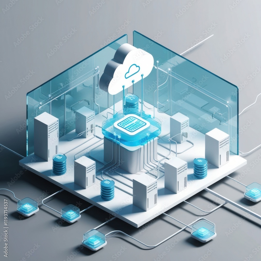 Poster Cloud Computing and Data Storage Infrastructure