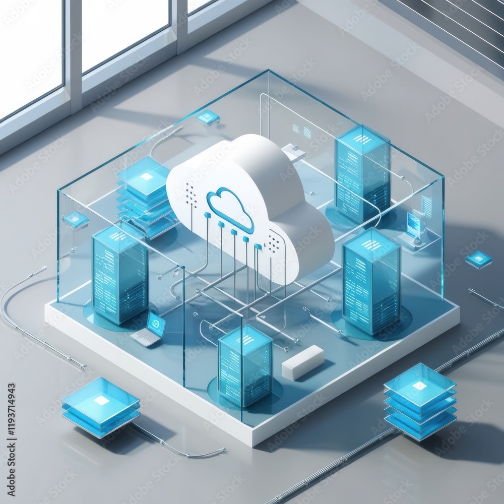 Poster cloud hosting and server infrastructure