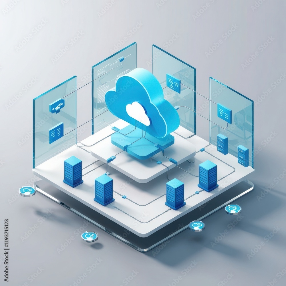 Poster Cloud Computing and Enterprise Architecture: A Comprehensive Guide to IT Infrastructure, Data Management, and Business Continuity
