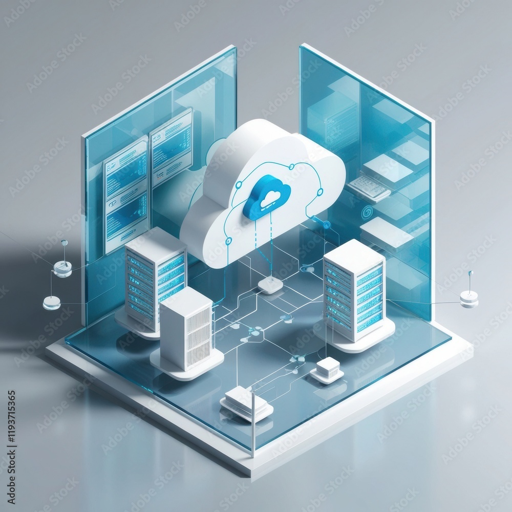 Aufkleber cloud storage and data security