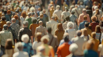 Diverse Scenarios And Dynamics Of Crowd