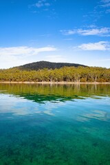 Reflections in the bay