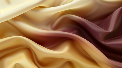 Fototapeta premium A luxurious gradient background blending Mocha Mousse, Wine (Burgundy), and Butter yellow, creating a warm and inviting design for premium projects