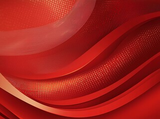 An abstract image featuring dynamic red waves and curves. The sleek design creates a sense of movement, energy, and modernity, perfect for backgrounds or artistic projects.