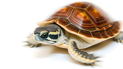 turtle isolated on white