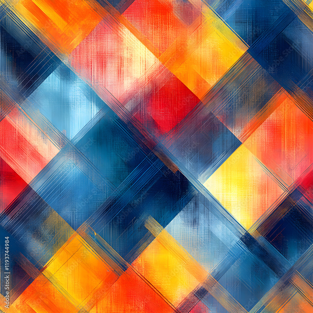 Poster vibrant colors and dynamic composition create a captivating abstract background