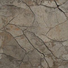 Obraz premium Texture of cracked plaster, cracks on the wall