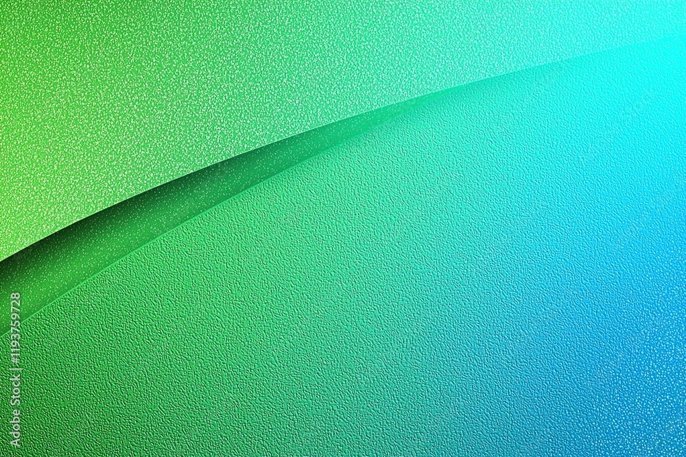 Fototapete a mesmerizing gradient background featuring vibrant shades of green and blue. ideal for design proje
