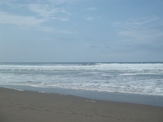 beach and sea